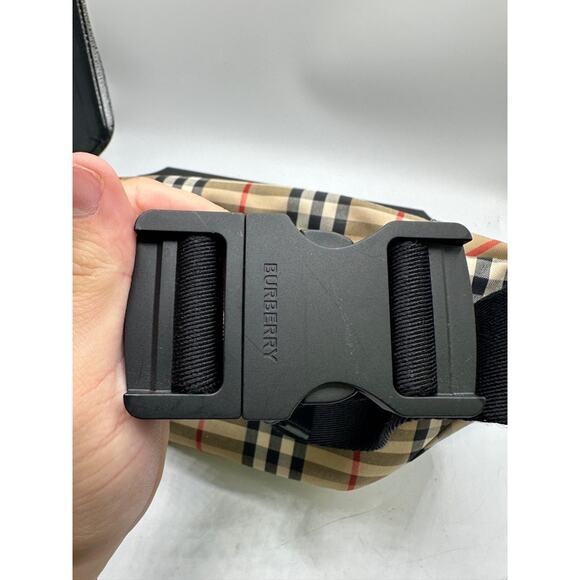Burberry Sonny Belt Bag Check Canvas SPB-MS 350571 - Picture 8 of 13